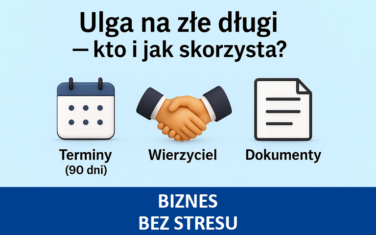Ulga na złe długi - kto i jak skorzysta?